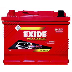 Exide MILEAGE MLDIN55R